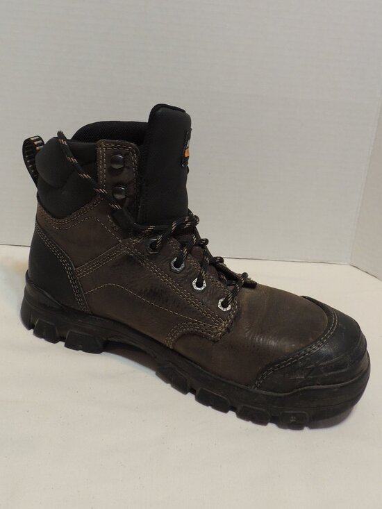 Ariat Boots Waterproof Steel Toe Men 7.5 Brown Black Lace Up Work Boots main image 12